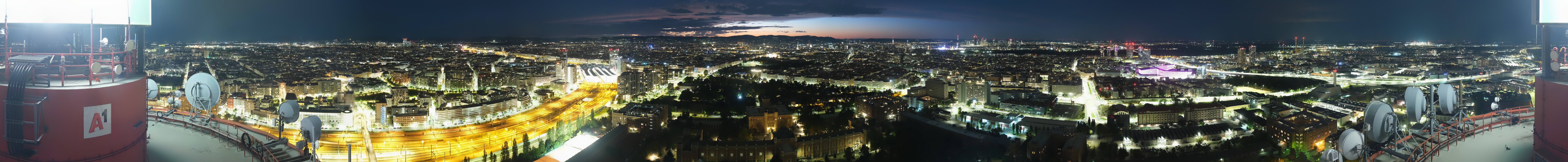 Archived image Webcam Vienna - View of the city
