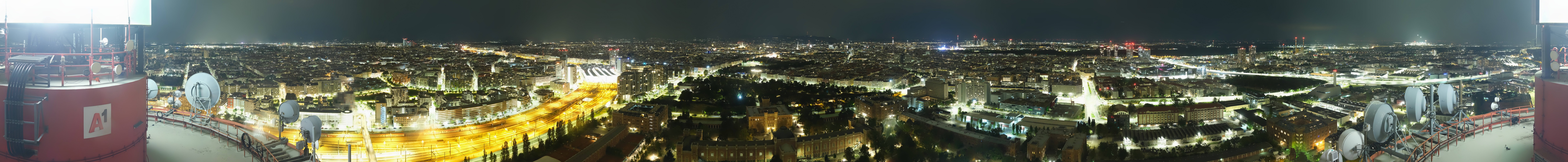 Archived image Webcam Vienna - View of the city