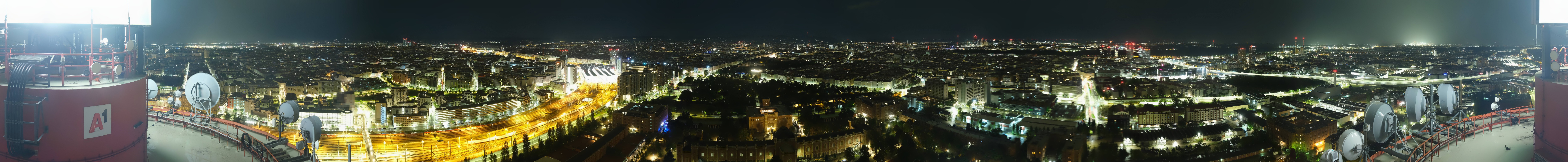 Archiv Foto Webcam Wien - Stadtpanorama