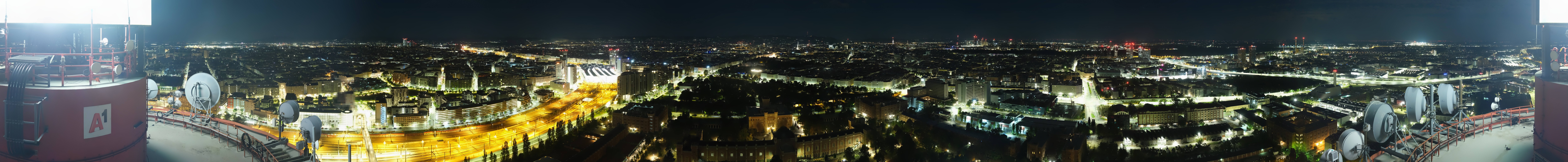 Archiv Foto Webcam Wien - Stadtpanorama