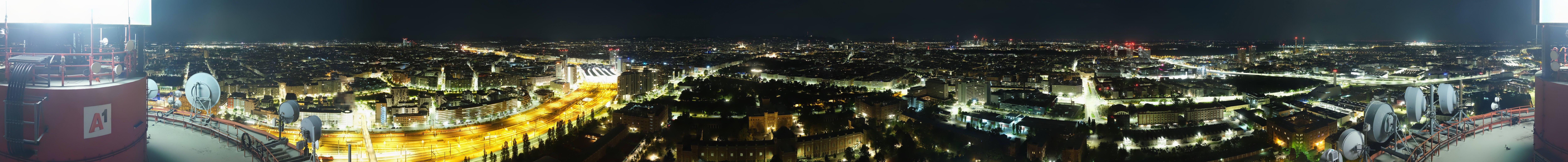 Archiv Foto Webcam Wien - Stadtpanorama