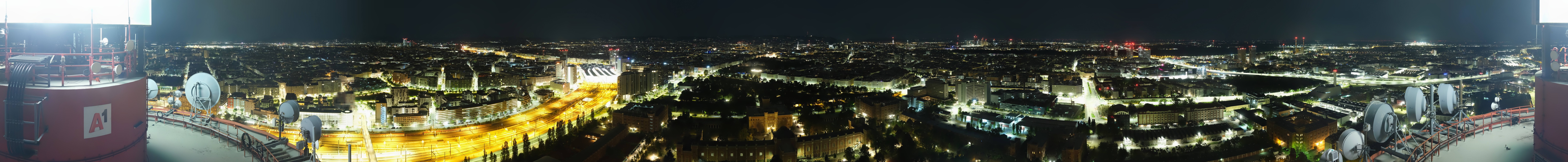Archiv Foto Webcam Wien - Stadtpanorama