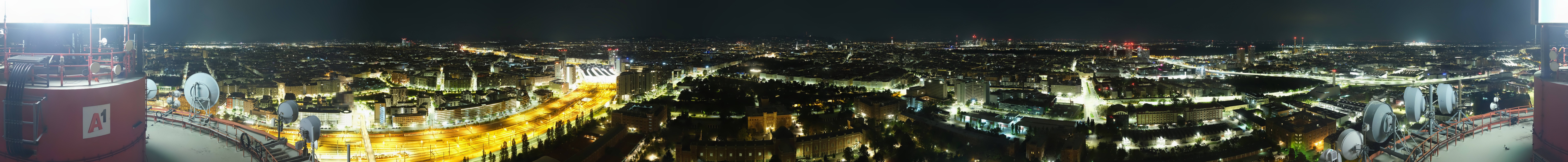 Archiv Foto Webcam Wien - Stadtpanorama
