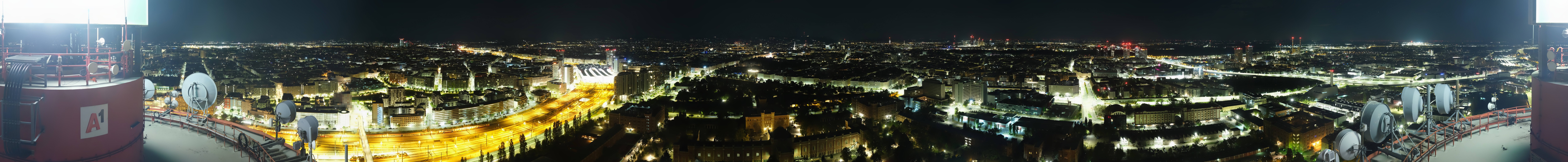 Archiv Foto Webcam Wien - Stadtpanorama