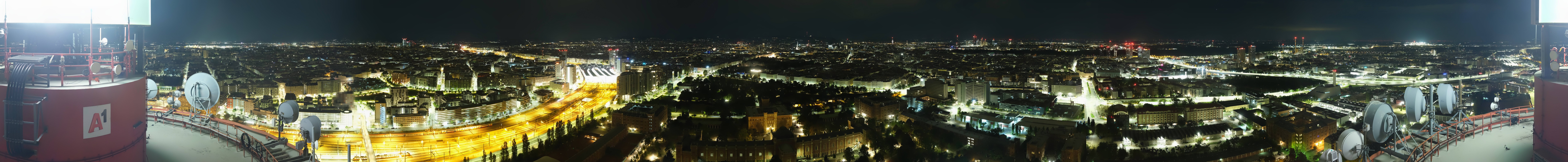 Archiv Foto Webcam Wien - Stadtpanorama