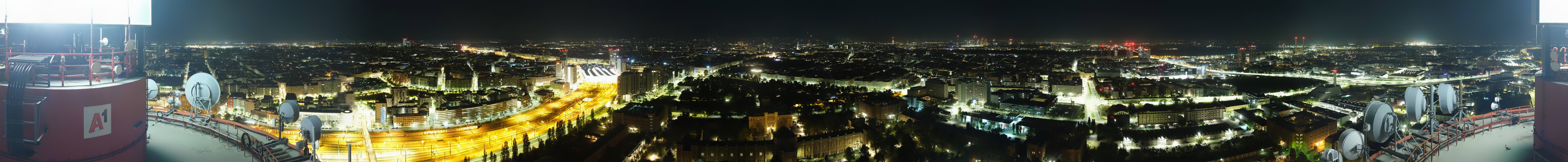 Archiv Foto Webcam Wien - Stadtpanorama