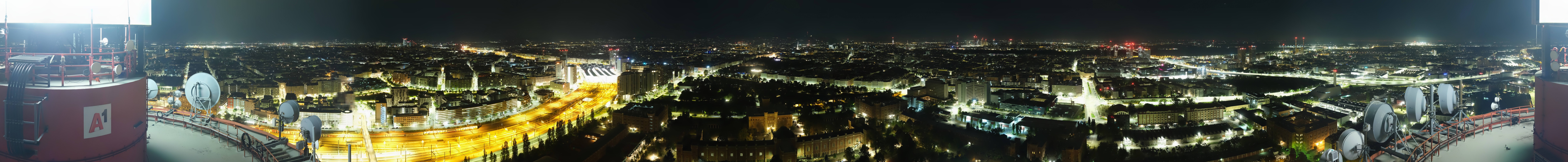 Archiv Foto Webcam Wien - Stadtpanorama