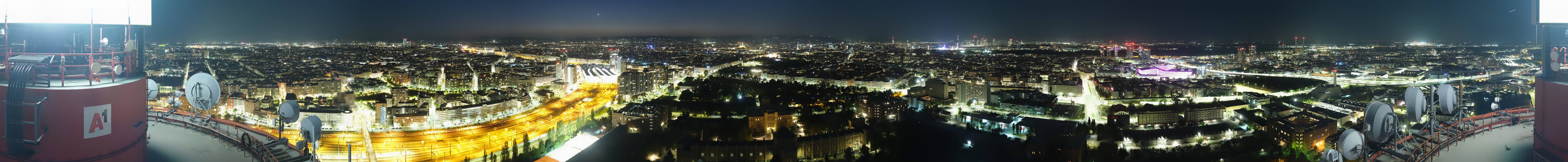 Archiv Foto Webcam Wien - Stadtpanorama