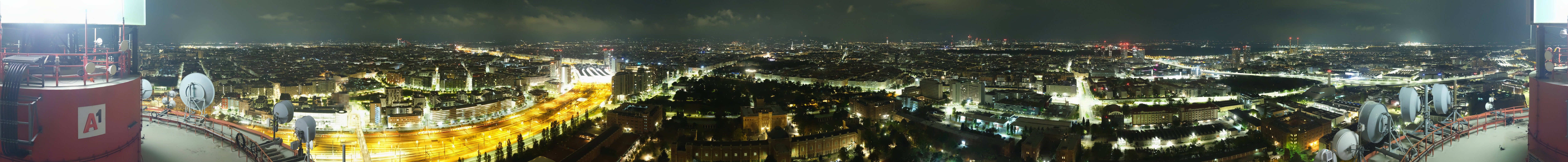 Archiv Foto Webcam Wien - Stadtpanorama