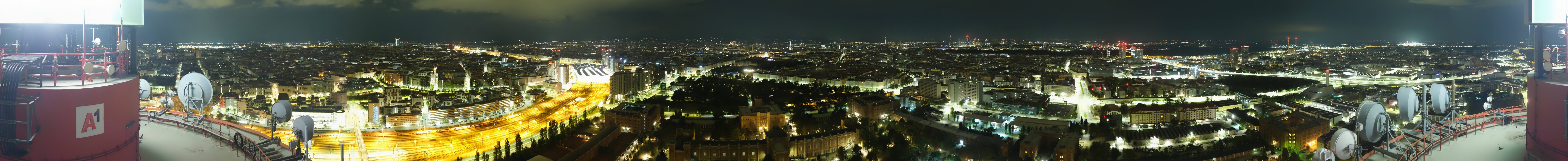 Archiv Foto Webcam Wien - Stadtpanorama