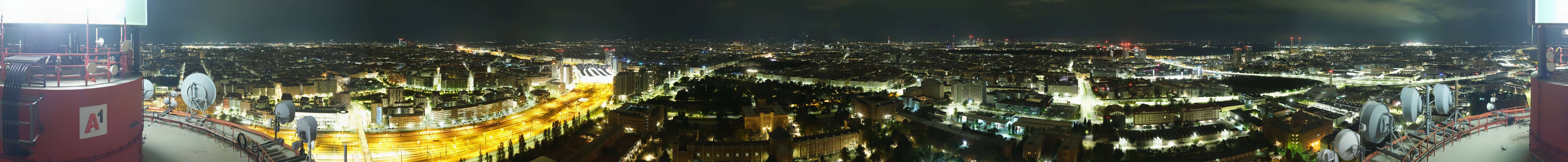 Archiv Foto Webcam Wien - Stadtpanorama