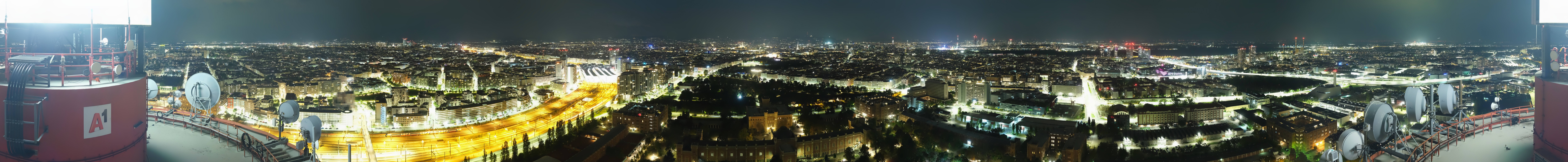 Archiv Foto Webcam Wien - Stadtpanorama