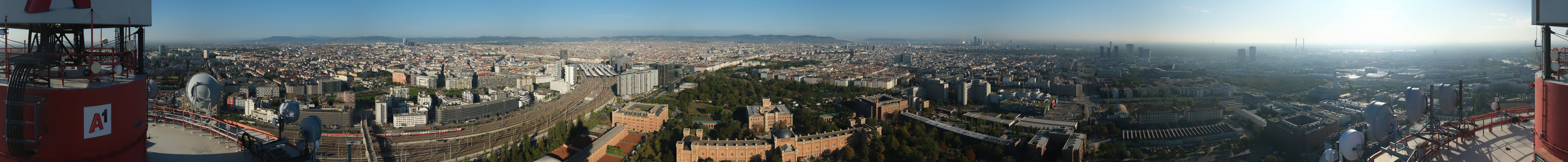Archived image Webcam Vienna - View of the city