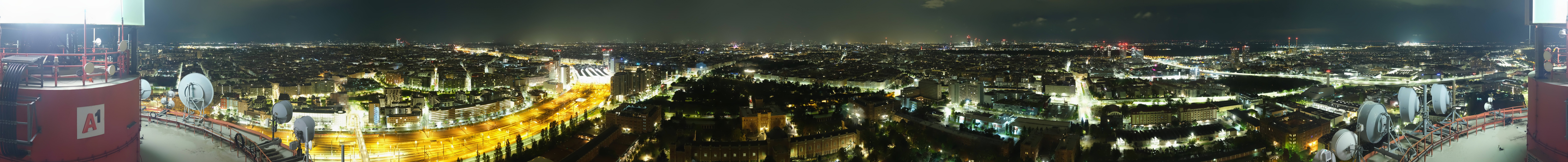 Archived image Webcam Vienna - View of the city