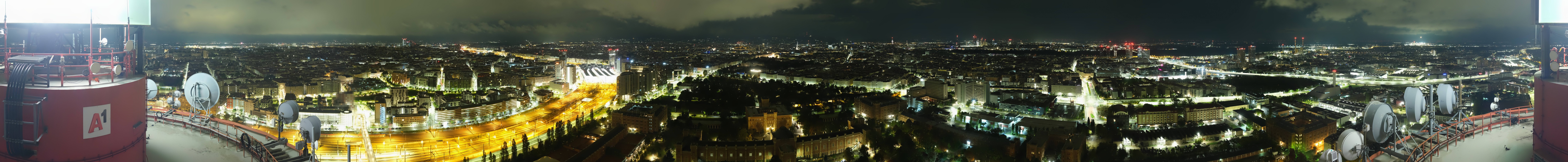 Archived image Webcam Vienna - View of the city
