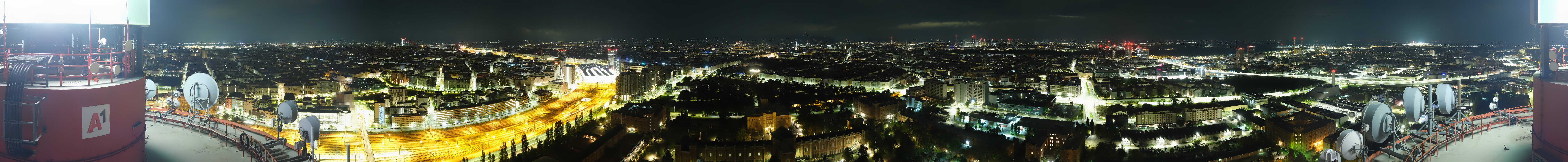 Archived image Webcam Vienna - View of the city