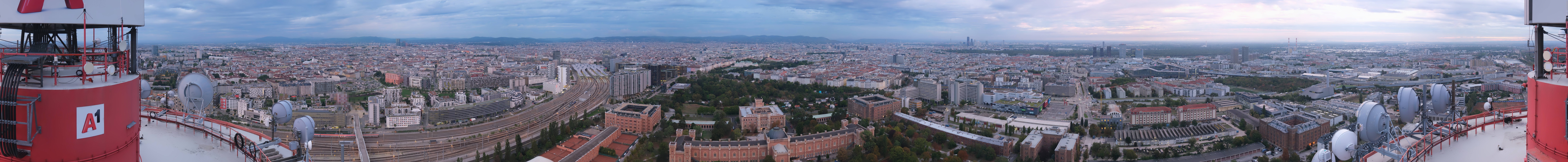 Archived image Webcam Vienna - View of the city