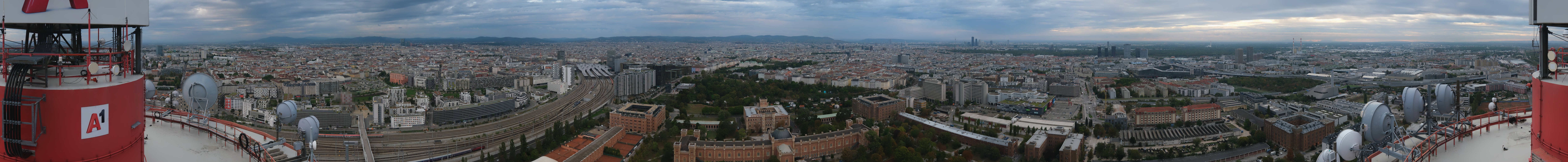 Archived image Webcam Vienna - View of the city