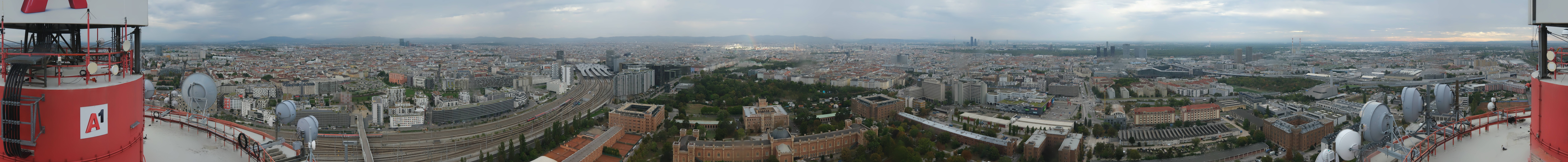 Archived image Webcam Vienna - View of the city