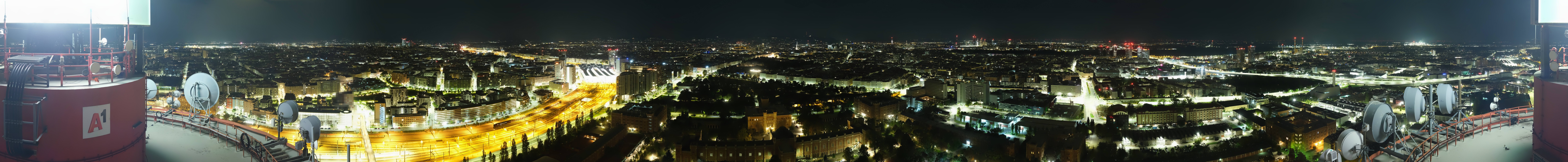 Archiv Foto Webcam Wien - Stadtpanorama