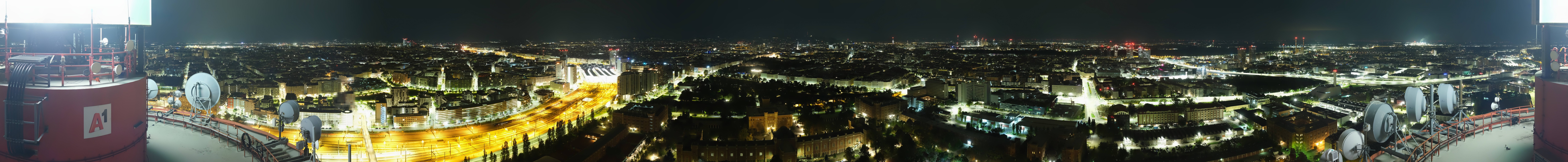 Archiv Foto Webcam Wien - Stadtpanorama