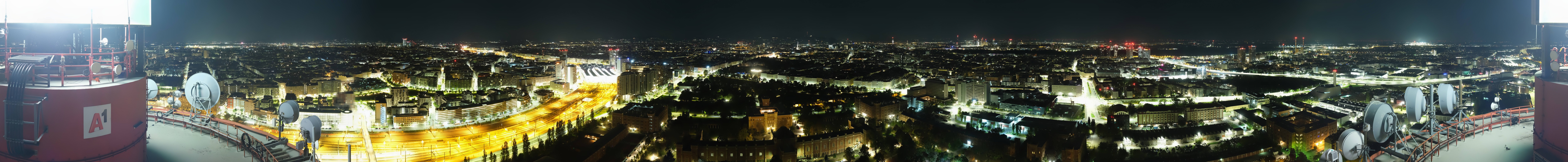 Archiv Foto Webcam Wien - Stadtpanorama
