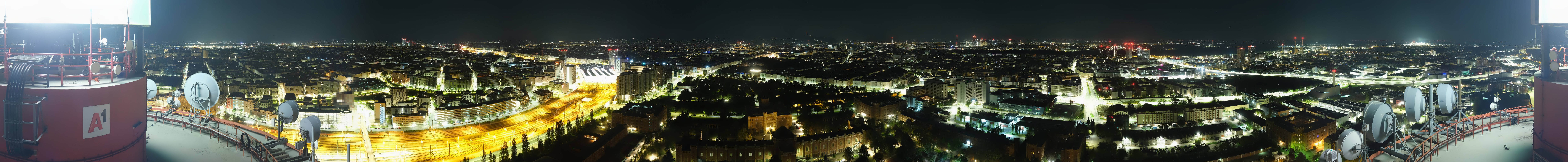 Archiv Foto Webcam Wien - Stadtpanorama
