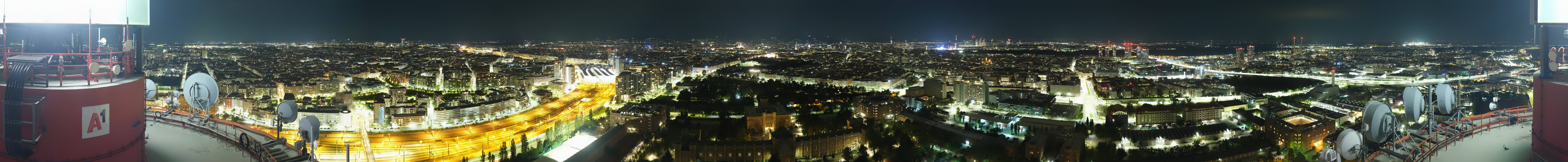Archiv Foto Webcam Wien - Stadtpanorama