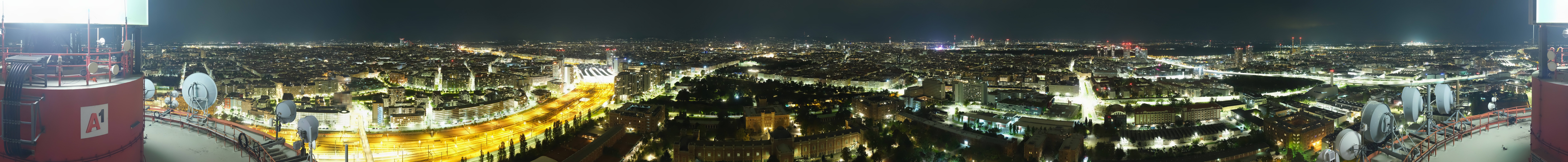Archiv Foto Webcam Wien - Stadtpanorama