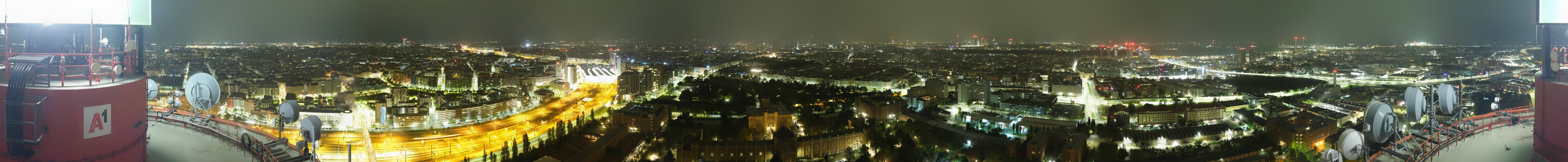 Archived image Webcam Vienna - View of the city