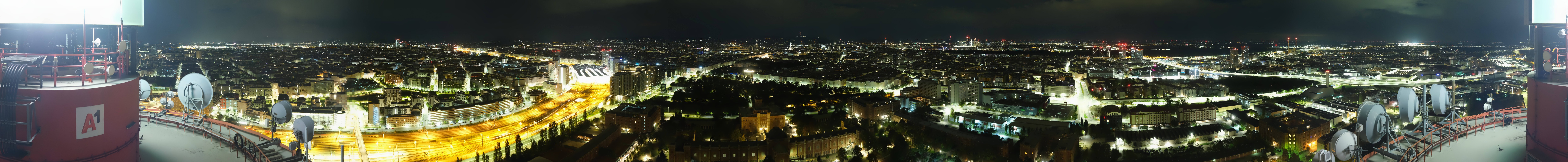 Archiv Foto Webcam Wien - Stadtpanorama