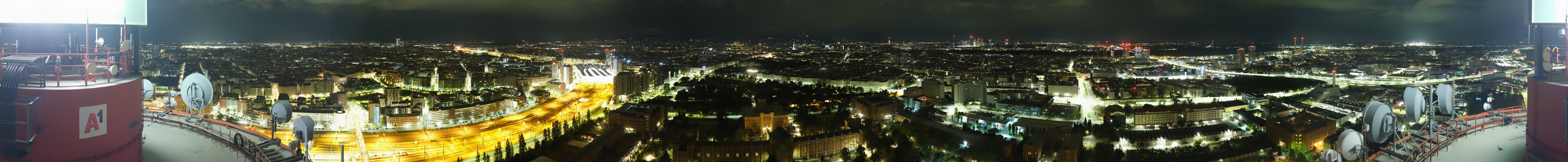 Archiv Foto Webcam Wien - Stadtpanorama