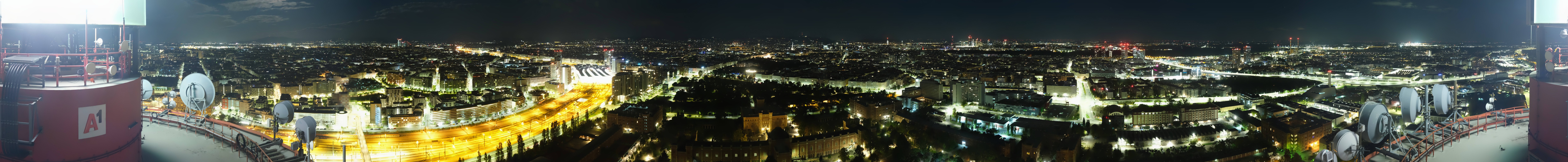 Archiv Foto Webcam Wien - Stadtpanorama