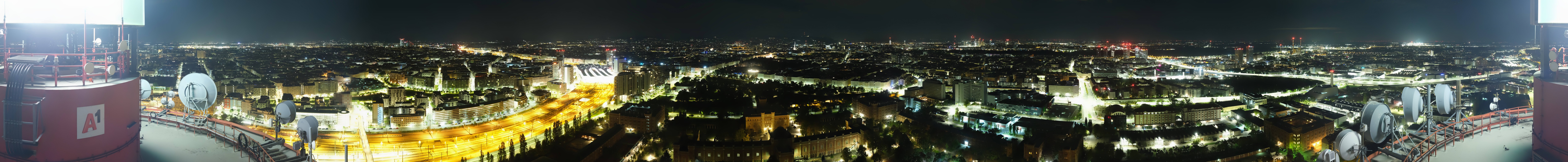 Archiv Foto Webcam Wien - Stadtpanorama