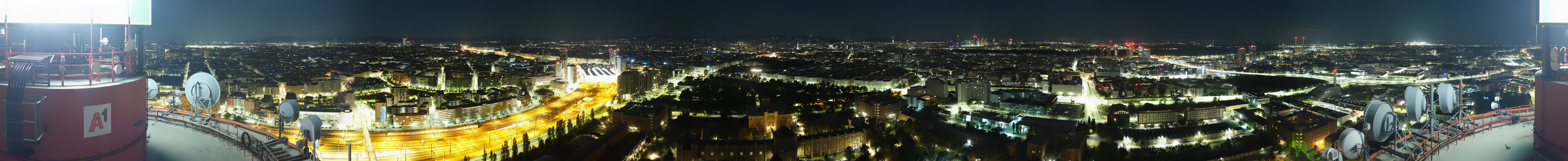 Archiv Foto Webcam Wien - Stadtpanorama