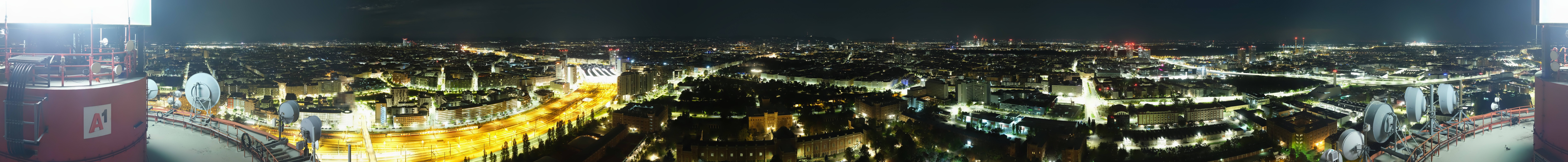 Archiv Foto Webcam Wien - Stadtpanorama
