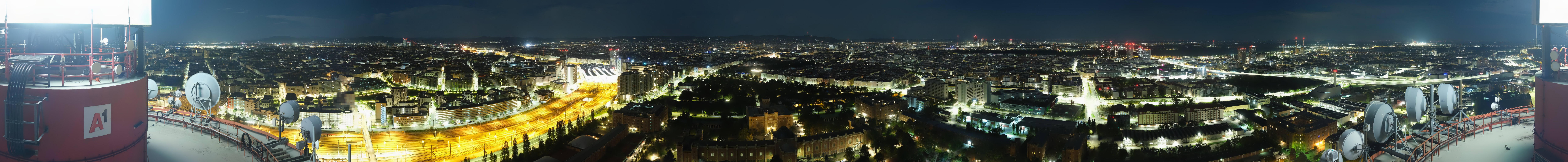 Archiv Foto Webcam Wien - Stadtpanorama
