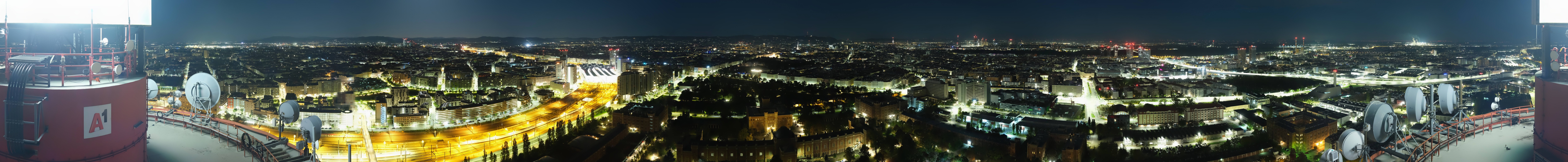 Archiv Foto Webcam Wien - Stadtpanorama