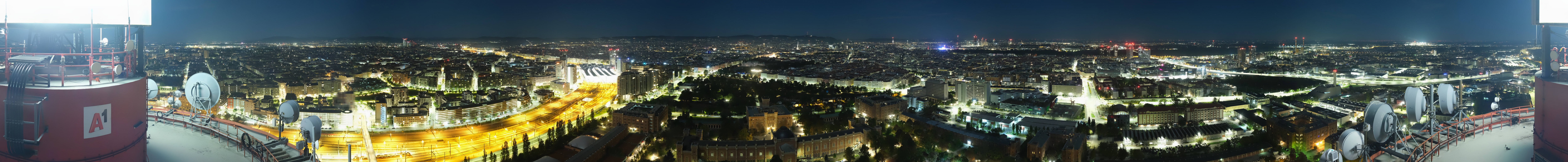 Archived image Webcam Vienna - View of the city