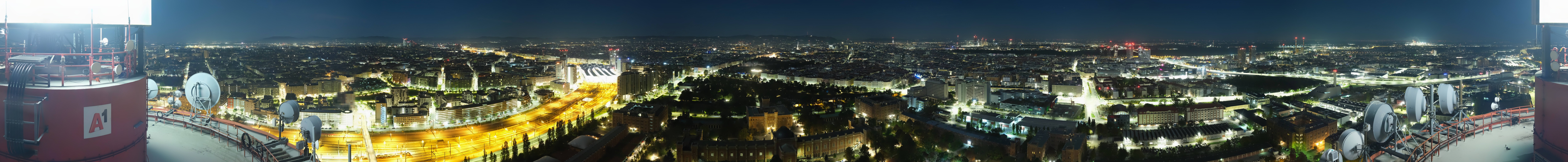 Archived image Webcam Vienna - View of the city