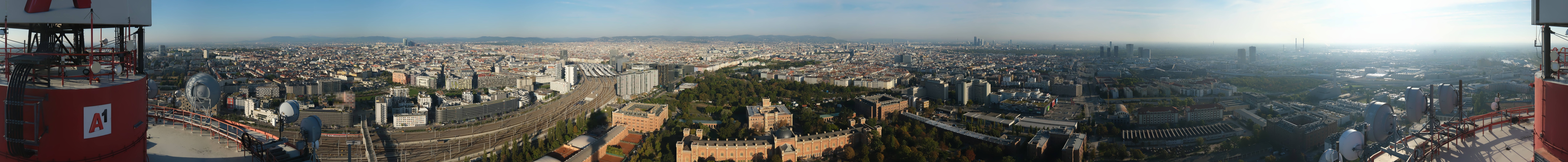 Archived image Webcam Vienna - View of the city