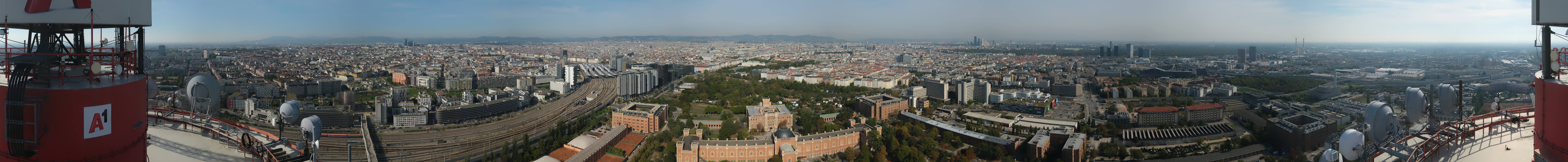 Archived image Webcam Vienna - View of the city