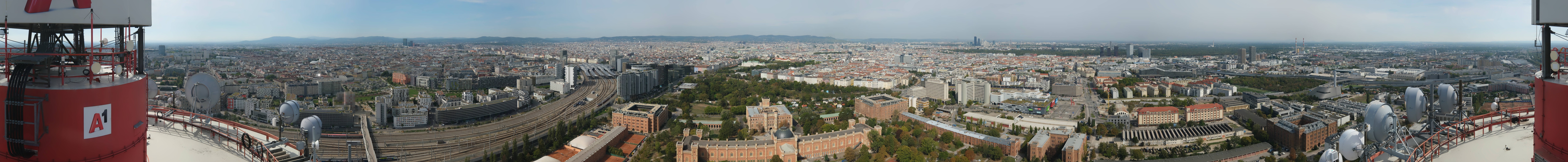 Archived image Webcam Vienna - View of the city
