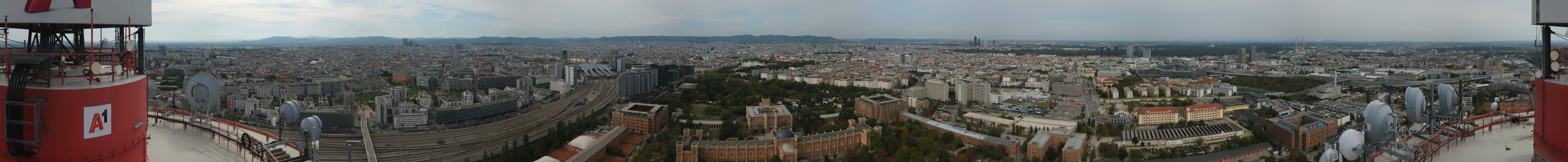 Archived image Webcam Vienna - View of the city