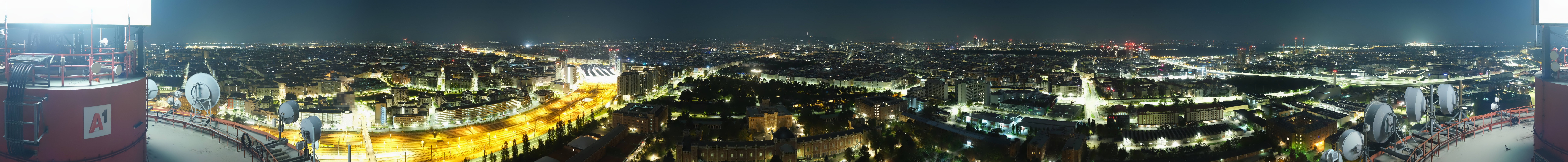 Archiv Foto Webcam Wien - Stadtpanorama