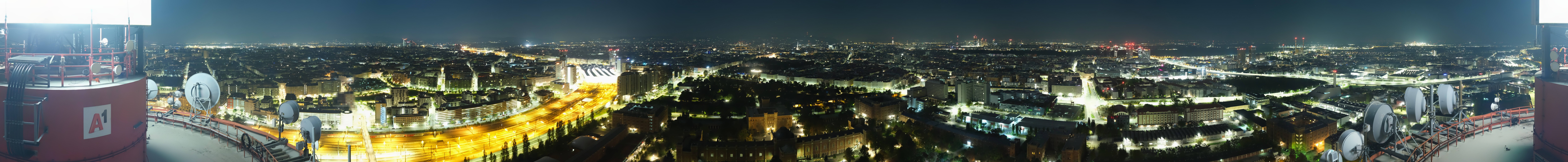 Archiv Foto Webcam Wien - Stadtpanorama