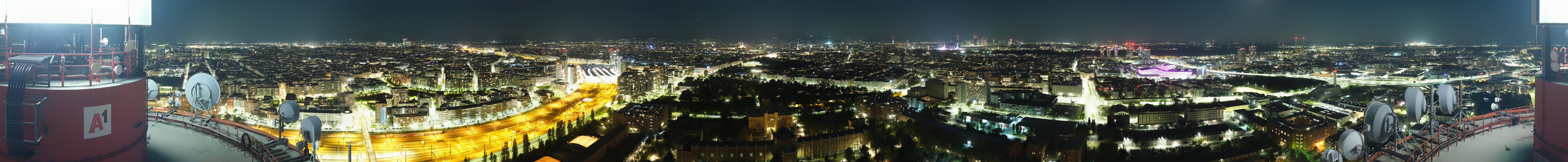 Archiv Foto Webcam Wien - Stadtpanorama