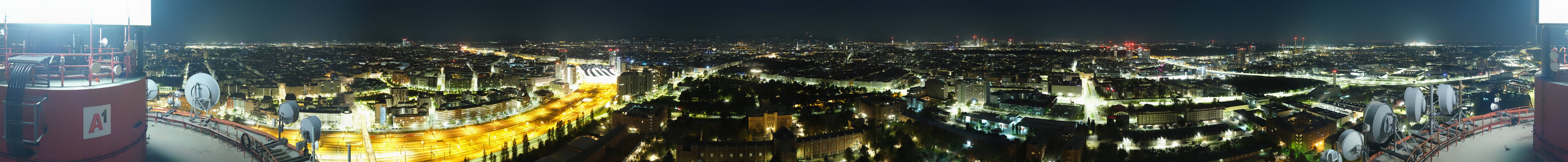 Archiv Foto Webcam Wien - Stadtpanorama