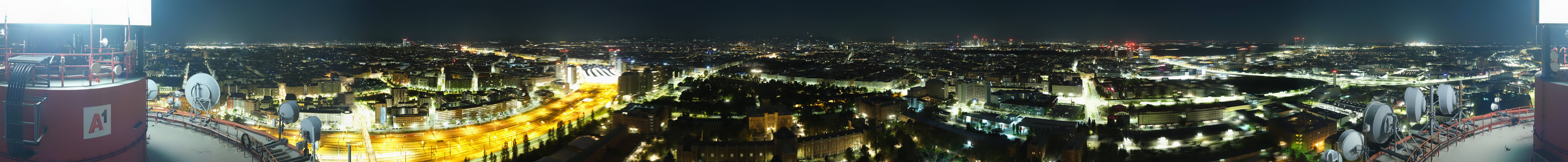 Archived image Webcam Vienna - View of the city