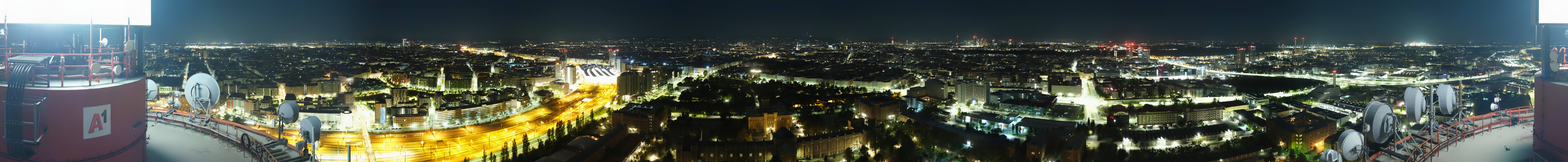 Archived image Webcam Vienna - View of the city